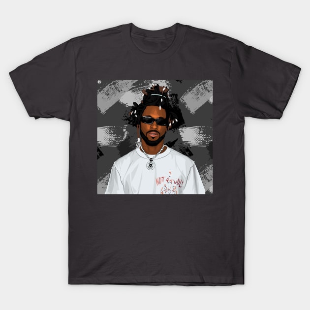 Saint jhn T-Shirt by Black hub